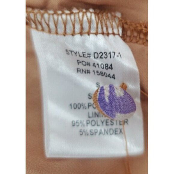 Altar'd State Dress Womens S Brown Floral Tiered Peasant Sleeve Mini Boho Puff - Picture 10 of 10